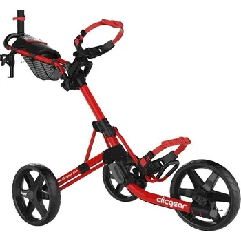 Golf Clicgear M4 golfový vozík, červený + černá kola