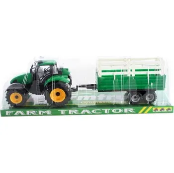 autíčko Lamps 100016700610 Traktor s vlekem