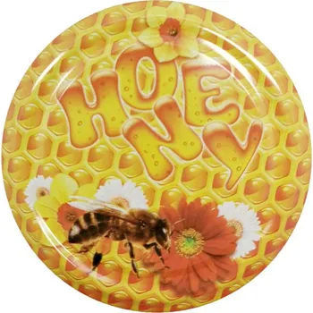 Víčko na zavařovací sklenici Víčka pro včelaře Víčko Twist 82 Med 1 RTS P