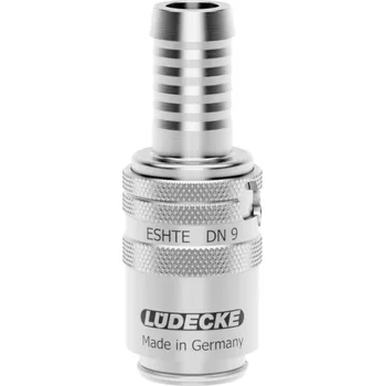 ESHTE 13 TLAB (rychlospojka ESHTE 13mm, DN9, ventil, zámek, nerez)