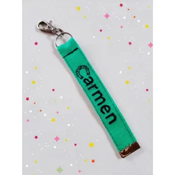 Klíčenka s výšivkou