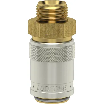 ESD 1615 AL (rychlospojka ESD M16x1.5 vnější prodl., DN9, mosaz)