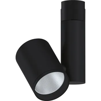 Paulmann 95538 URail Zeuz, černý reflektor, 33W LED 3000K 39° stmívatelný, výška 24,1cm