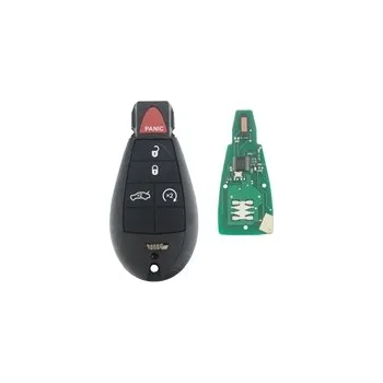 Klíč s dálkovým ovladačem CHRYSLER 4 tlačítka, 433 MHz, čip PCF7941A