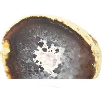 Přírodní kámen Achátová stojící geoda (210g)