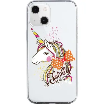 Pouzdro na mobilní telefon Kryt iPhone 13 mini silikon Totally Uni-que (obal neboli pouzdro na iPhone 13 mini)