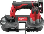 M12™ subkompaktní pásová pila Milwaukee M12 BS-402C