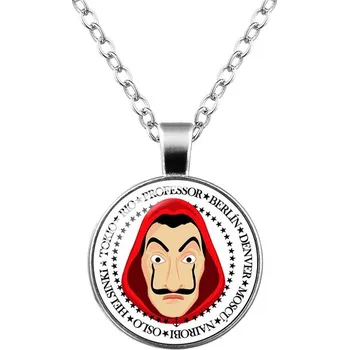 Řetízek Náhrdleník Papírový dům (Money Heist)