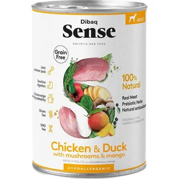 Krmivo pro psa SENSE Konzerva Adult Chicken & Duck 380g