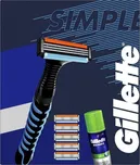 Gillette Simple dárková sada pro muže