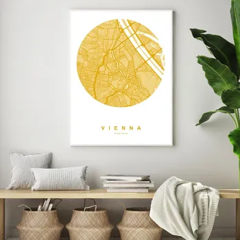 Plakát LuxusniObrazy.cz Plakát - Vídeň