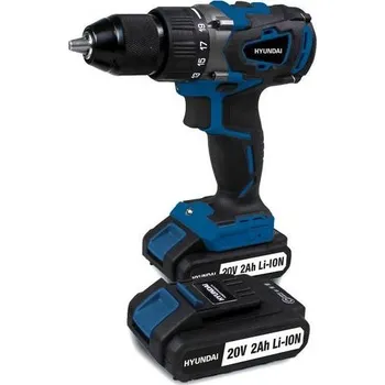 Vrtačka Hyundai HPVB20VSP-2B2A-1 2 x 2 Ah + nabíječka, kufr