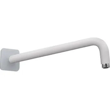 Tyč na sprchový závěs Sanjet INFINITY Sprchové ramínko kulaté 35 cm, bílá matná, E021114W