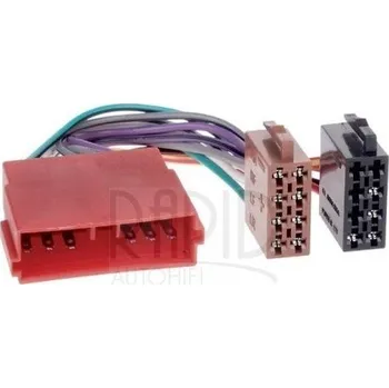 Autorádio ISO konektor Peugeot 106 205 309 405 605 Citroen BX XM ( Přechodový ISO konektor pro Citroen BX, XM; Peugeot 106, 205, 309, 405, 605 )