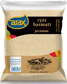 Rýže ARAX Basmati rýže bílá 5 kg