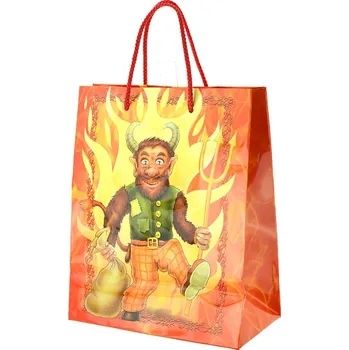 Dárková taška Aria Taška na mikuláše 17 cm M86 - Čert