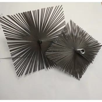 Komínová štětka kartáč komínový ocelový čtveratý plochý drát - 200x200 mm (štětka komínová hranatá ocelová plochý drát200x200mm)