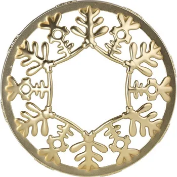 Vánoční svícen Yankee candle Illuma Lid Snowflake Frost