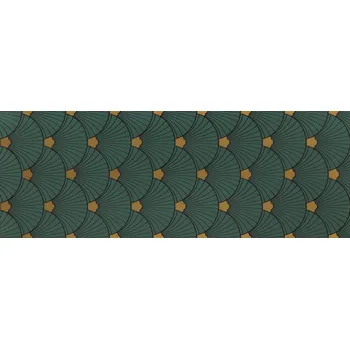Obklad Sophisticated green dekor scienny - obkládačka inzerto 32,8x89,8 zelená 6005183