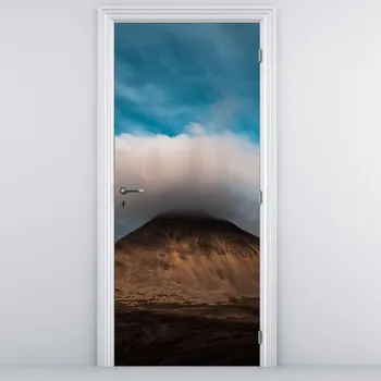 Fototapeta LuxusniObrazy.cz Fototapeta na dveře - Mrak nad vrcholkem