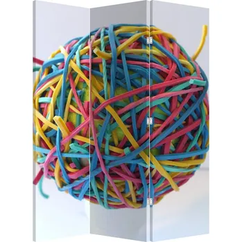 Paraván LuxusniObrazy.cz Paraván - Gumičky