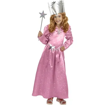 Karnevalový kostým Funiglobal - Kostým Glinda, hodná čarodějnice pro dívky - Čaroděj ze země - 3-4 years