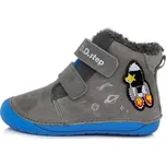 Barefoot zimní boty D.D.step W070-252A šedá Velikost: 20 (EU)