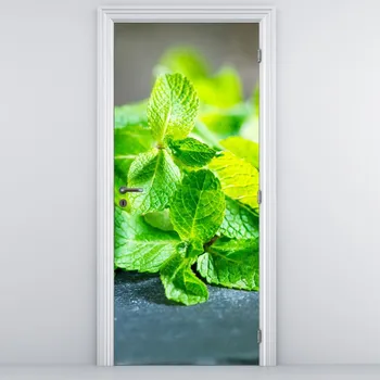Fototapeta LuxusniObrazy.cz Fototapeta na dveře - Máta