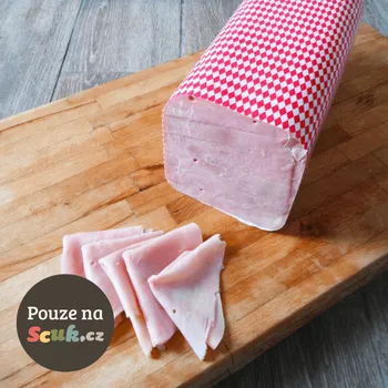 Koření Dušená šunka bez dusitanové soli - krájená, min. 100 g