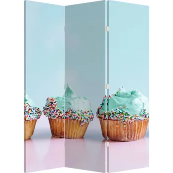 Paraván LuxusniObrazy.cz Paraván - Cupcakes