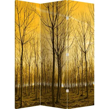 Paraván LuxusniObrazy.cz Paraván - Les při západu slunce