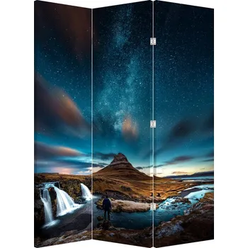 Paraván LuxusniObrazy.cz Paraván - Modrá mléčná dráha