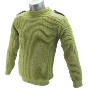 Dívčí svetr Dětský svetr "Commando" - Zelený, Vel.XXL