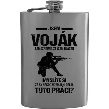 Placatka Placatka Samozřejmě, že jsem blázen - voják