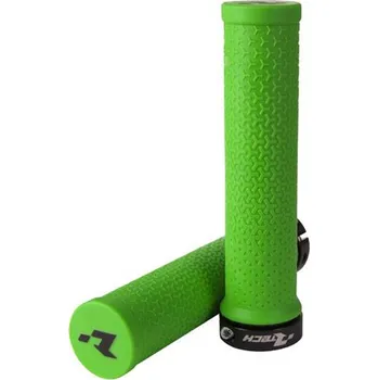 Gripy lock-on R20, RTECH (neon zelené, 1 pár)