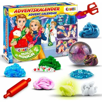 Modelovací hmota Craze Kreativní adventní kalendář Magic Dough