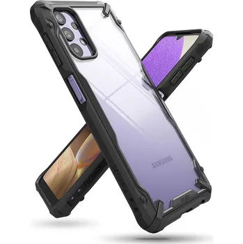 Pouzdro na mobilní telefon Ringke Fusion-X pro Samsung Galaxy A32 5G černé