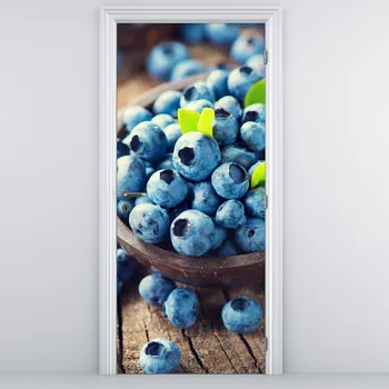 Fototapeta LuxusniObrazy.cz Fototapeta na dveře - Borůvky