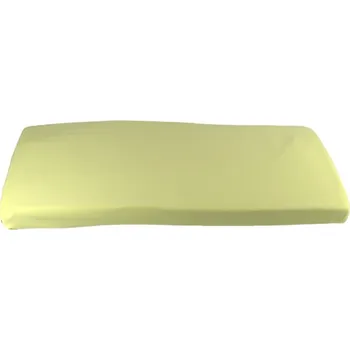 Příslušenství pro dětskou postel a kolébku Kaarsgaren Zelené prostěradlo do kolébky z biobavlny