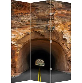 Paraván LuxusniObrazy.cz Paraván - Tunel ve skále