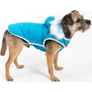 Obleček pro psa Obleček-Vesta zateplená Pastel LUX, světle modrá 40 cm