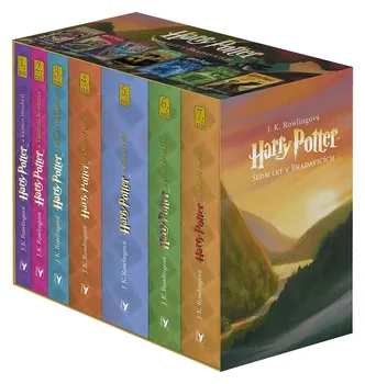 Harry Potter: Sedm let v Bradavicích - J. K. Rowlingová (2021, brožovaná, box 1-7)