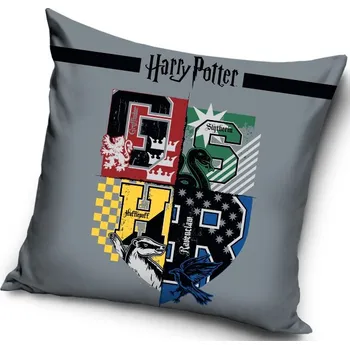 Polštář Povlak na polštář Harry Potter - znaky kolejí (2)