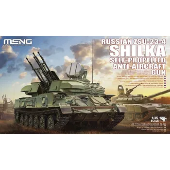 Plastikový model Meng 1/35 Russian ZSU-23-4 Shilka Self-Propelled Anti-Aircraft Gun