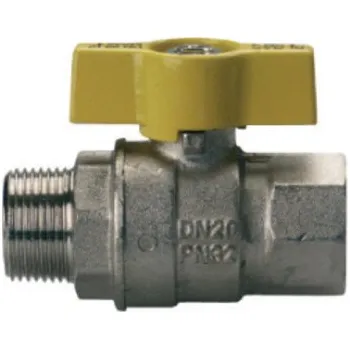 Kulový kohout plyn 3/8" ŠM motýl VENUS