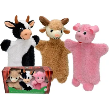 maňásek Moravská Ústředna Brno Maňásci farma 18,5 cm 3 ks