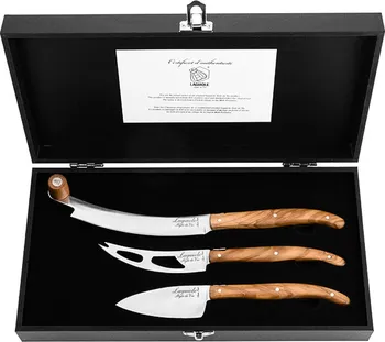 kuchyňský nůž Laguiole Style de Vie Luxury nože na sýr 3 ks 