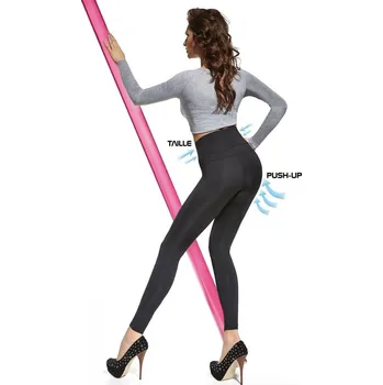 Oblečení a móda Stahovací legíny LIVIA BAS BLEU L