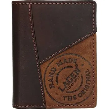 Peněženka Lagen pánská peněženka hnědá 51145