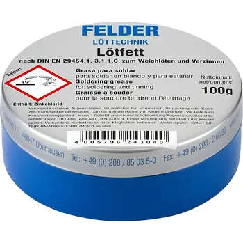 Příslušenství ke svářečce Tavidlo 132 - pasta na měkké pájení Lötfett* Balení: 50g